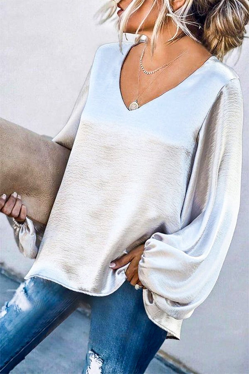 Metallic Bubble Sleeve mazik