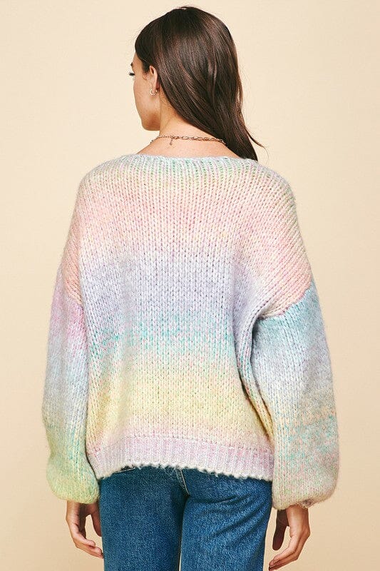 Pastel Rainbow Sweater Pinch