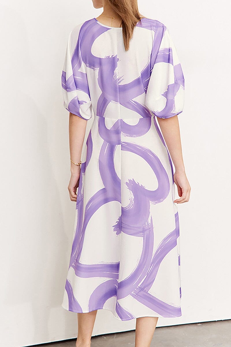 Purple Swirl Midi cezele