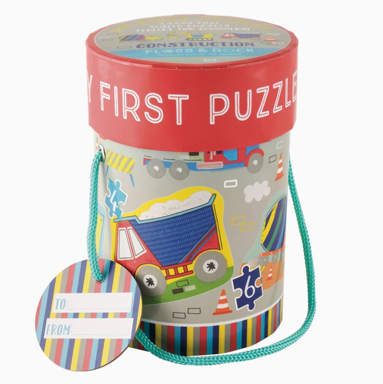 Puzzle Tubes Floss and Rock