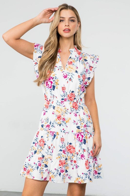 Rose Garden Flutter Sleeve thml