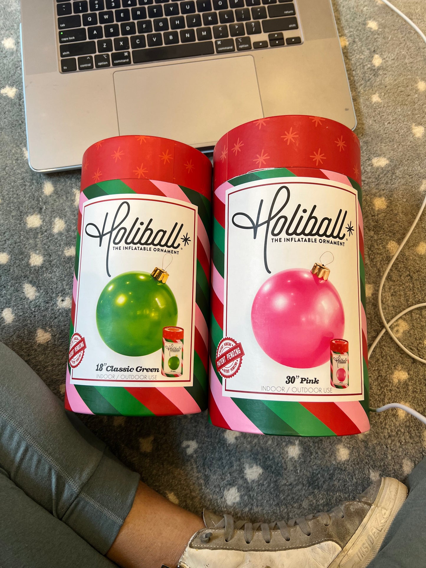 Set of 2 Holiball Last ONES! holiball