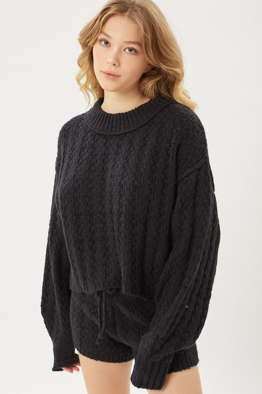 Sweater Loungewear Set love tree