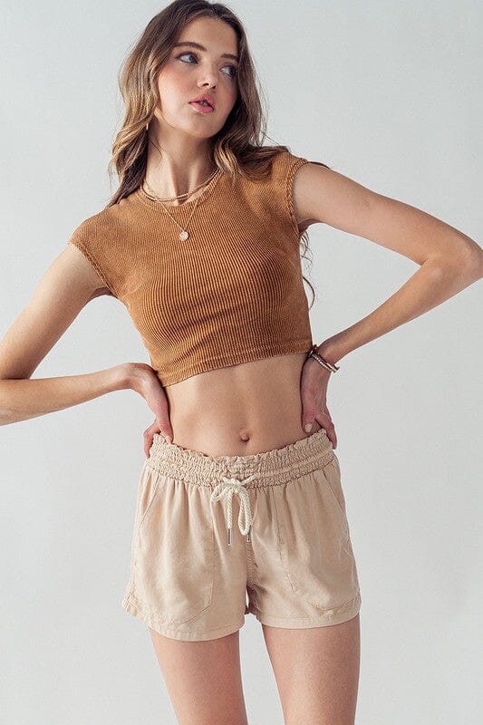 Tencel Drawstring Shorts 2023 Trend Notes