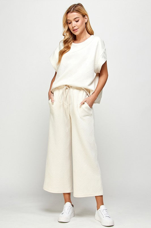 Textured 2 Piece Set see and be seen