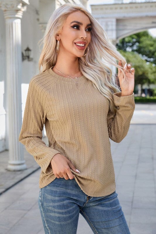 Textured Transition Top Kentce