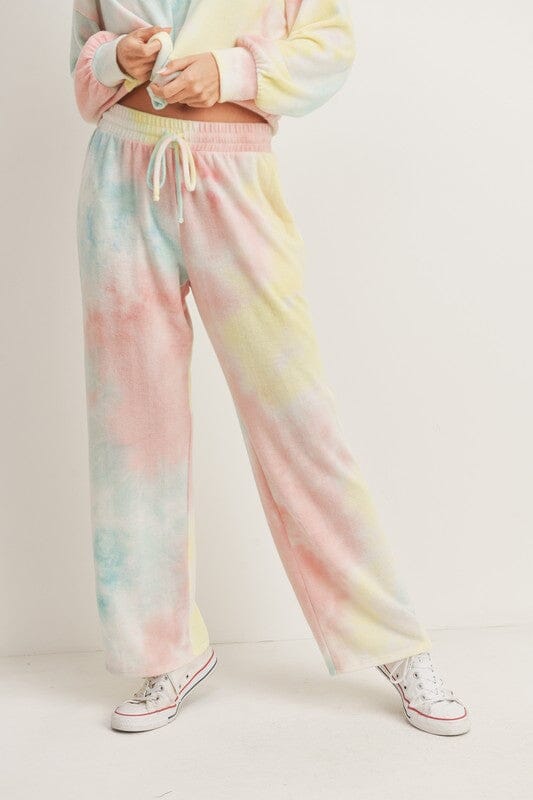 Tie Dye Brushed Knit Set Cherish