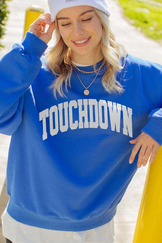 Touchdown Glitter Sweatshirts 12pm by Mon Ami