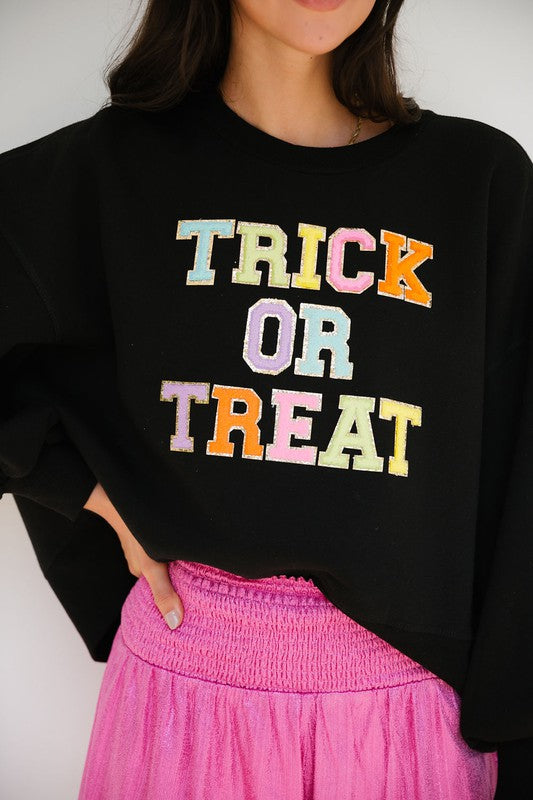 Trick or Treat Sweatshirt Judith March