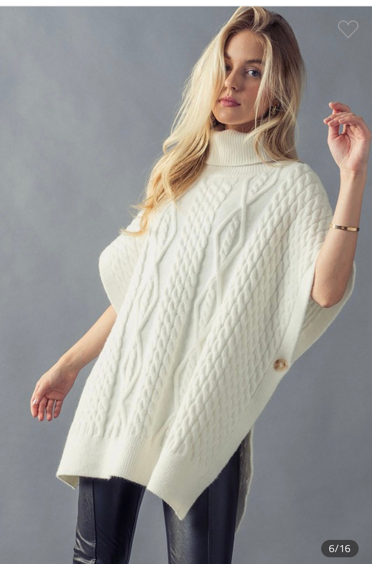 Turtleneck Cable Knit Tunic Trend Notes
