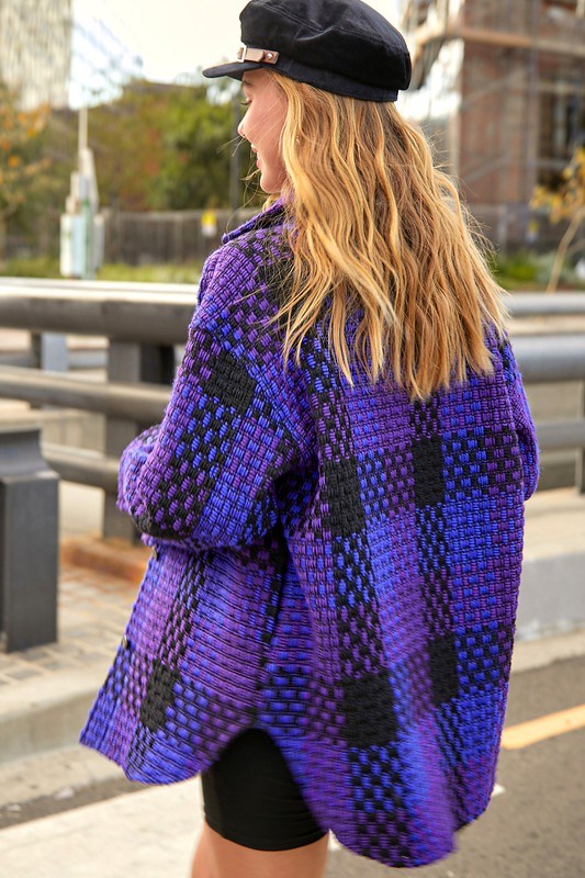 Tweed Shacket LA MIEL