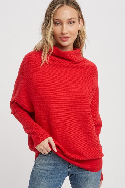 Winter Slouch Neck Sweater Bluivy