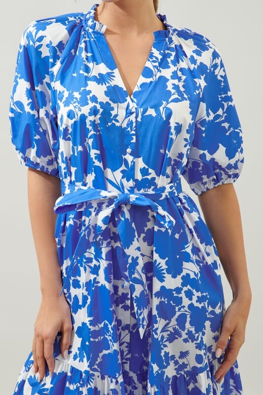 Wynette Tiered Midi Dress Sugarlips