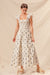 Ivory/Black Bow Maxi