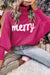 2024 Merry Script Turtleneck Sweater Youmi 