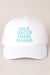 Save Water Drink Margs Embroidered Trucker Cap