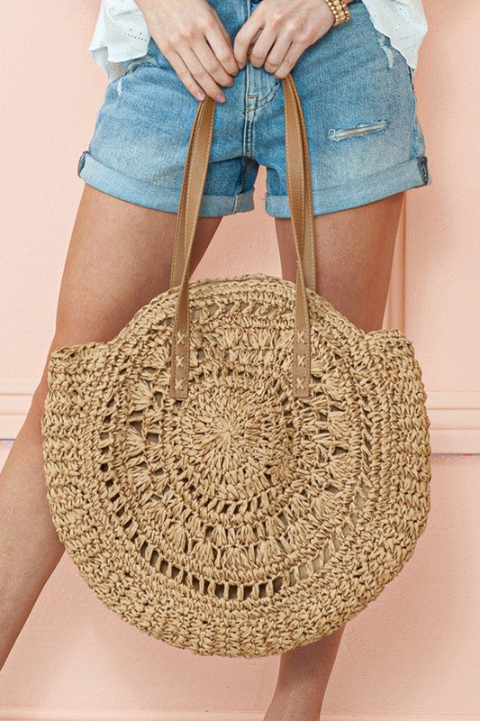 Bohemian Straw Bag