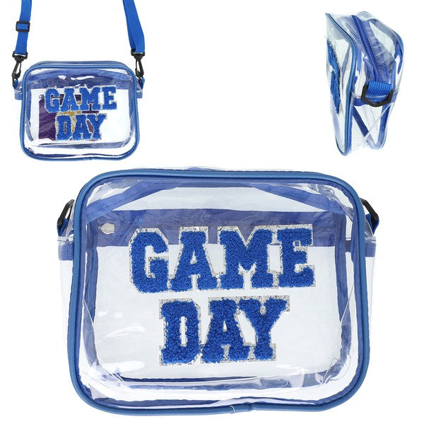 Game Day Crossbody Clear Bag