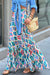 Abstract Spotted Maxi Skirt Wholesalesir 