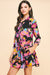 Abstract Watercolor Button Down Dress Pinch 