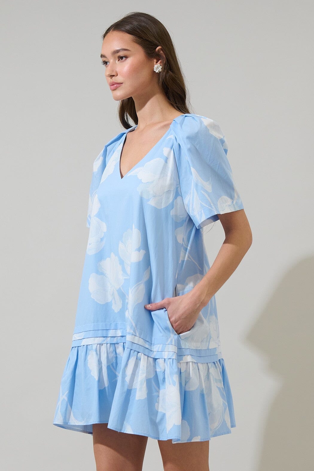 Afina Floral Seruma Mini Dress sugarlips 