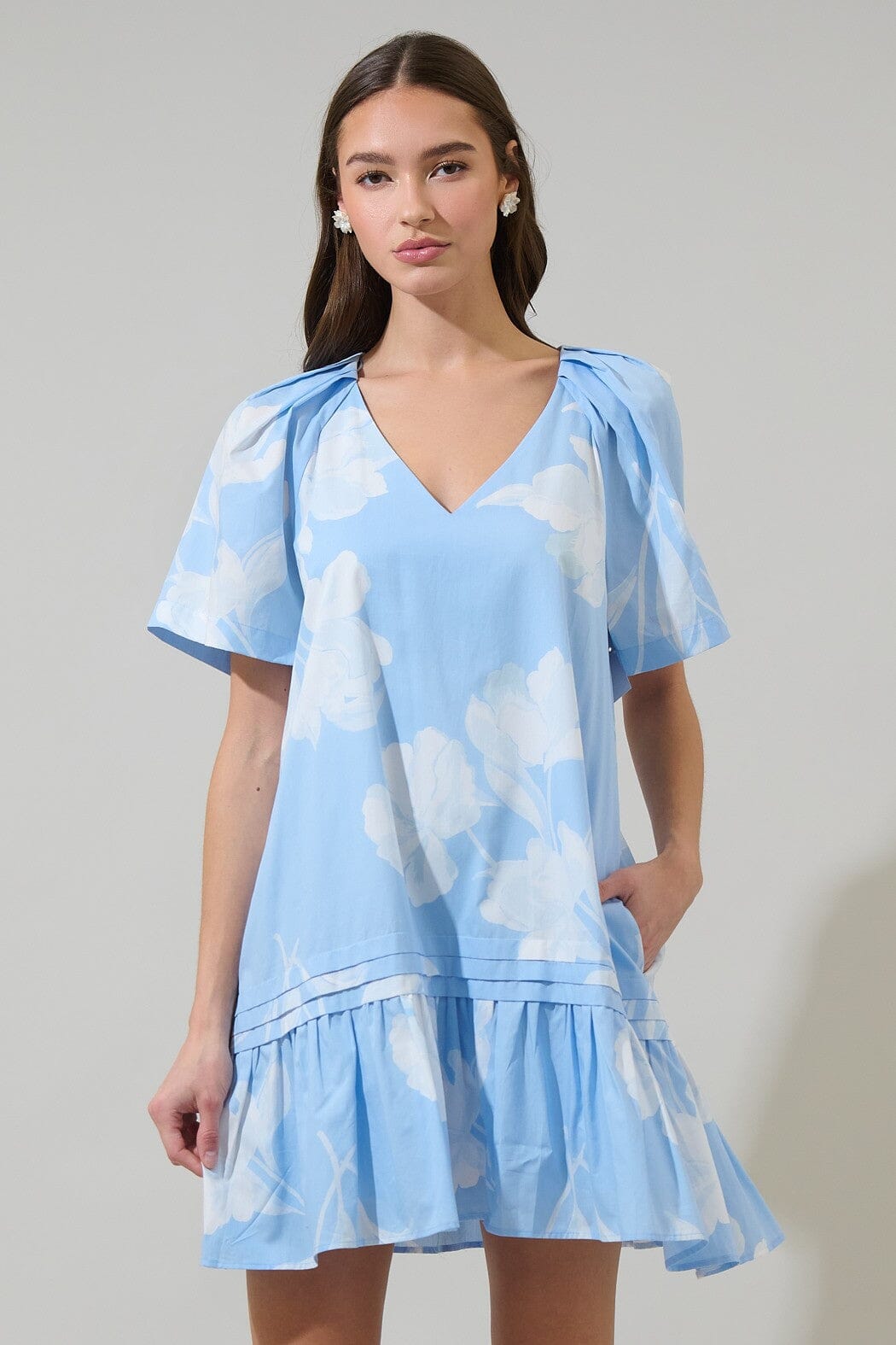 Afina Floral Seruma Mini Dress sugarlips 