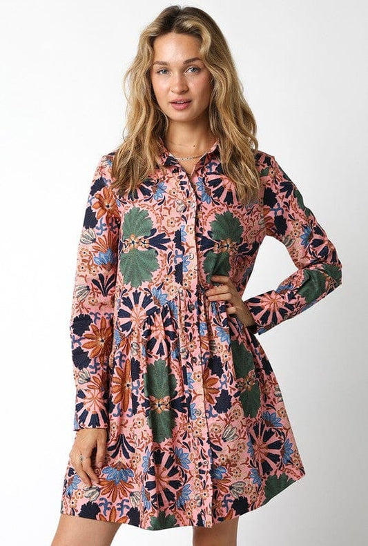Amanda Dress Olivaceous 