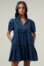 Amelia Tiered Poplin Dress Sugarlips 