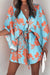 Aqua Tropical Kimono Sleeve Dress Wholesalesir 