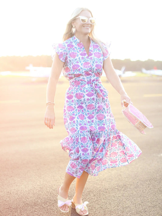 Avianna Dress...Pink/Purple palmer and sullivan 