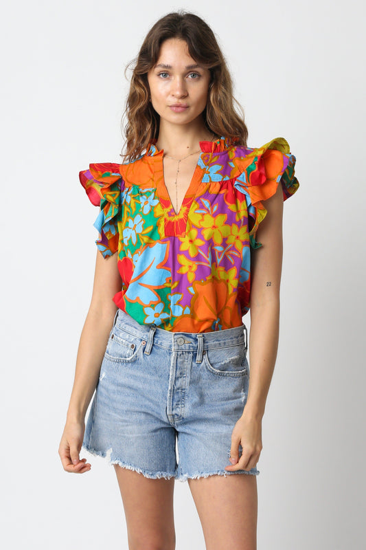Azalea Top Olivaceous 