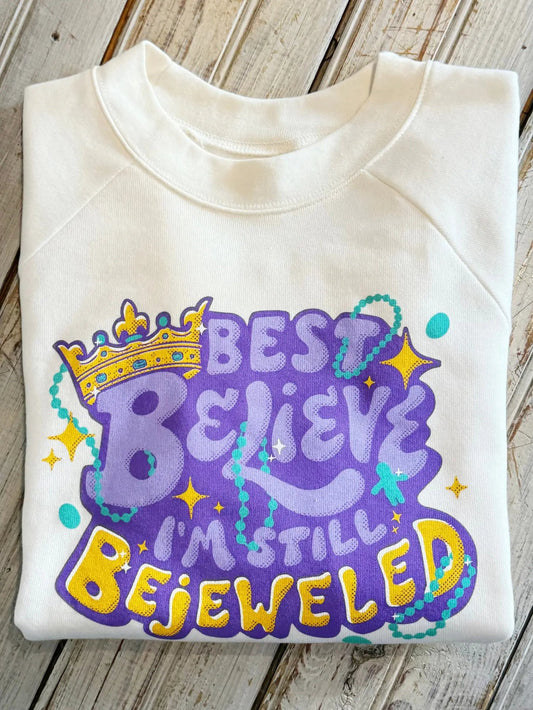 Bejeweled Crop Sweatshirt Nolaverse 