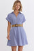 Belted Button Up Dress entro 