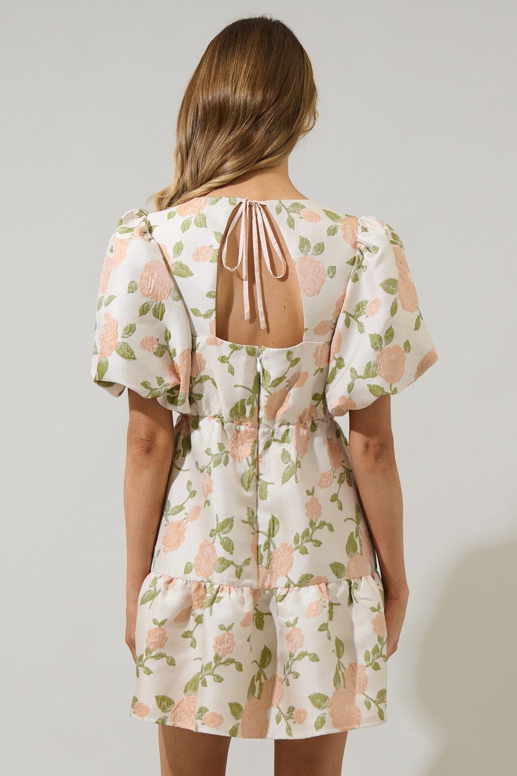 Bida Floral May Tiered Mini Dress Sugarlips 