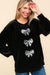 Black Glow Bow Sweater Haptics 