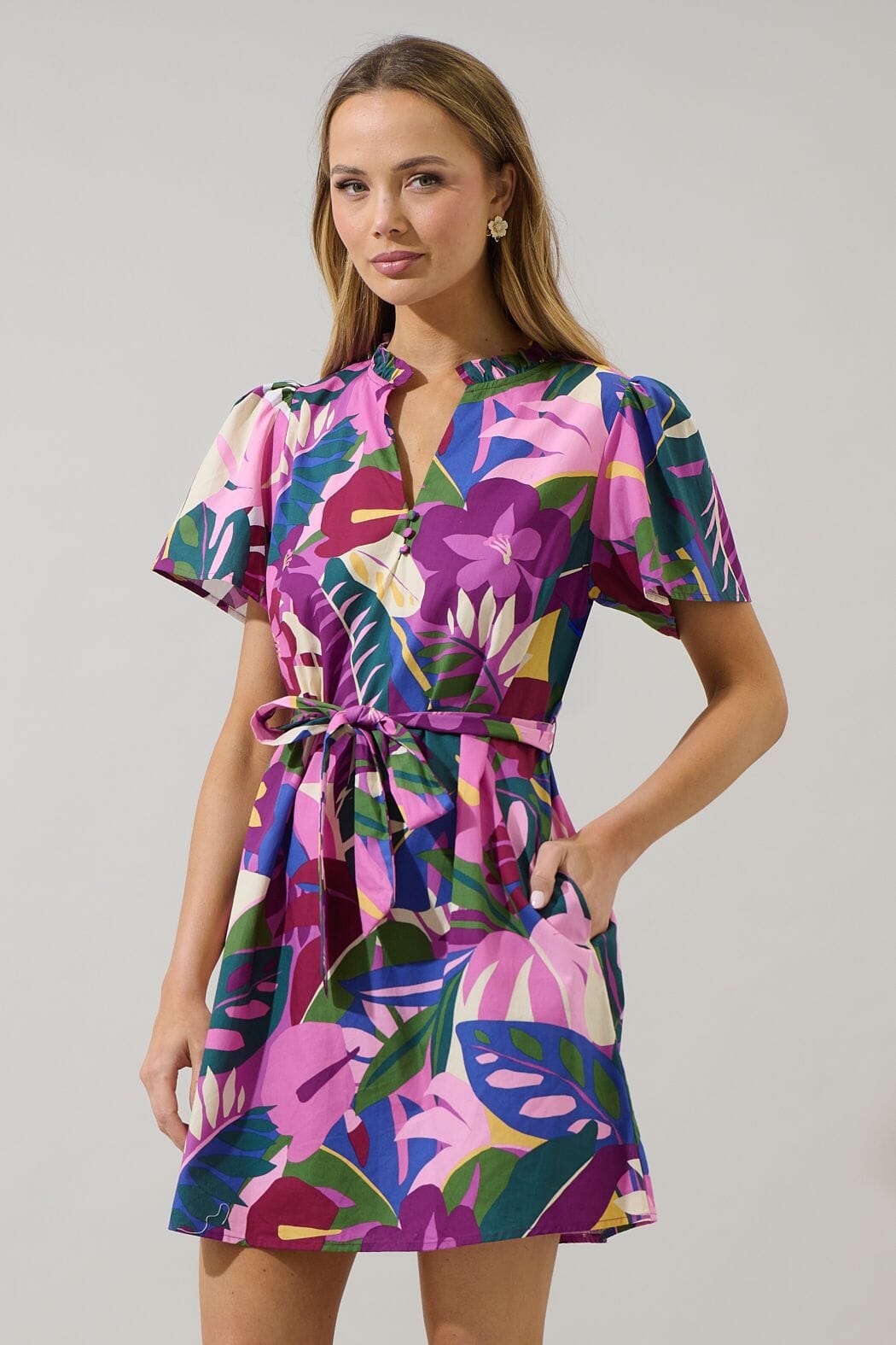 Blain Tropics Dress Sugarlips 