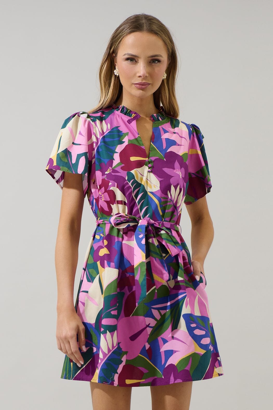 Blain Tropics Dress Sugarlips 