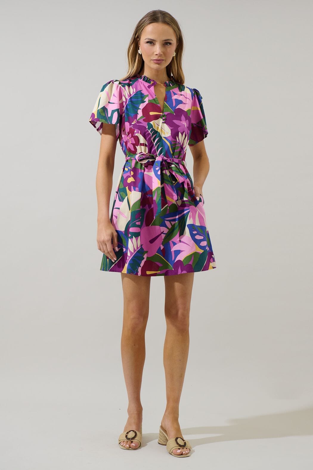 Blain Tropics Dress Sugarlips 