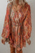 Boho Paisley Fall Dress sweet lover fashions 