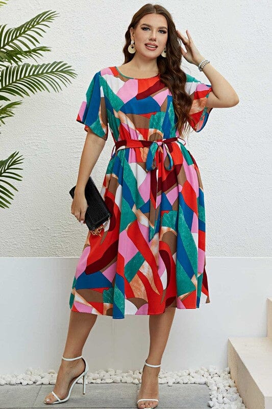 Bold Abstract Dress Asia Direct 