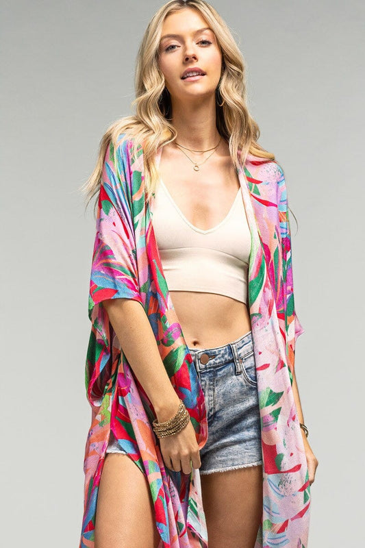 Botanical Floral Kimono Urbanista 