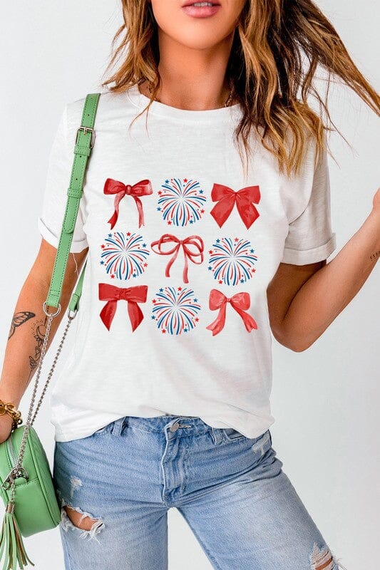 Bow Firework Tee Shewin 