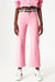 Bubblegum Pink Cropped Wide Leg Jean Q2 