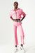 Bubblegum Pink Cropped Wide Leg Jean Q2 