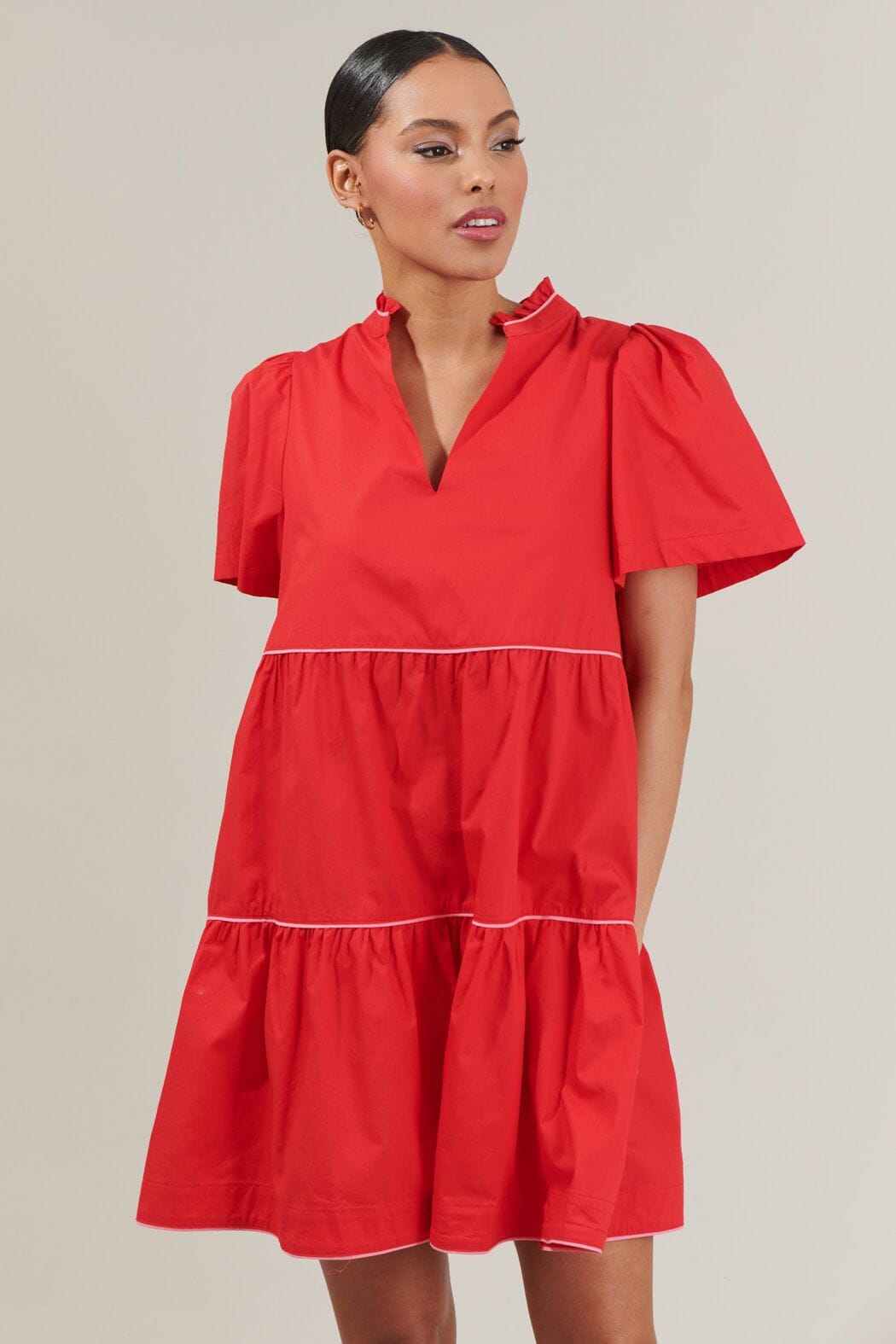 Candace Tiered Dress Sugarlips 