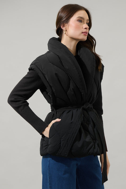 Challenger Puffer Vest Sugarlips 