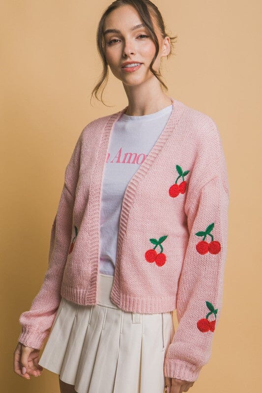 Cherry Cardigan love tree 