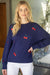 Cherry Embroidery Sweater Voy 