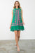 Circle Embroidered Dress thml 