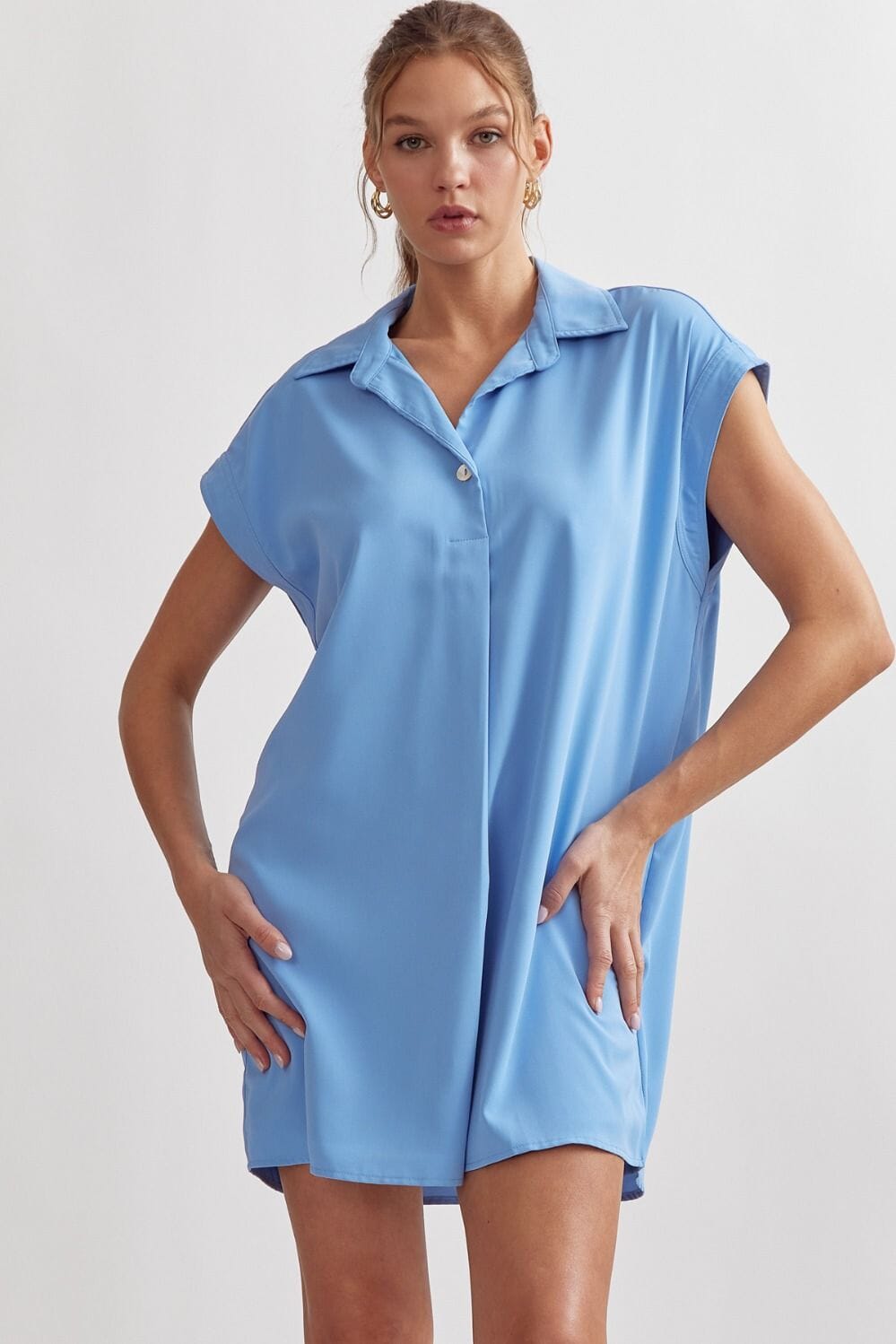 Collared Popover Dress entro 